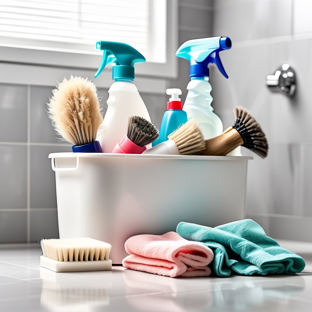 How to Deep Clean Your Bathroom in 45 Minutes