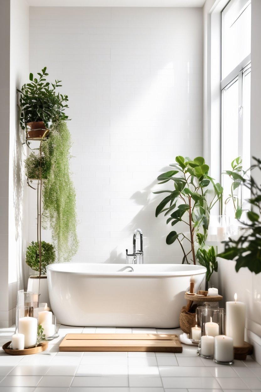 deep clean bathroom 45 minutes sparkling white