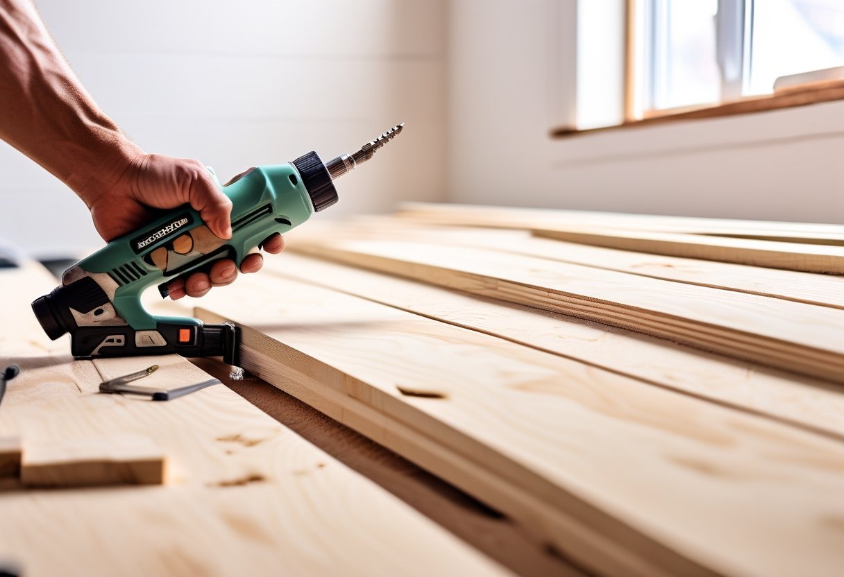 How to Install a DIY Shiplap Accent Wall
