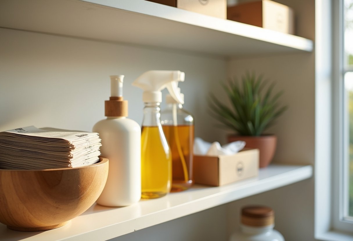 refillable green cleaning supplies content a