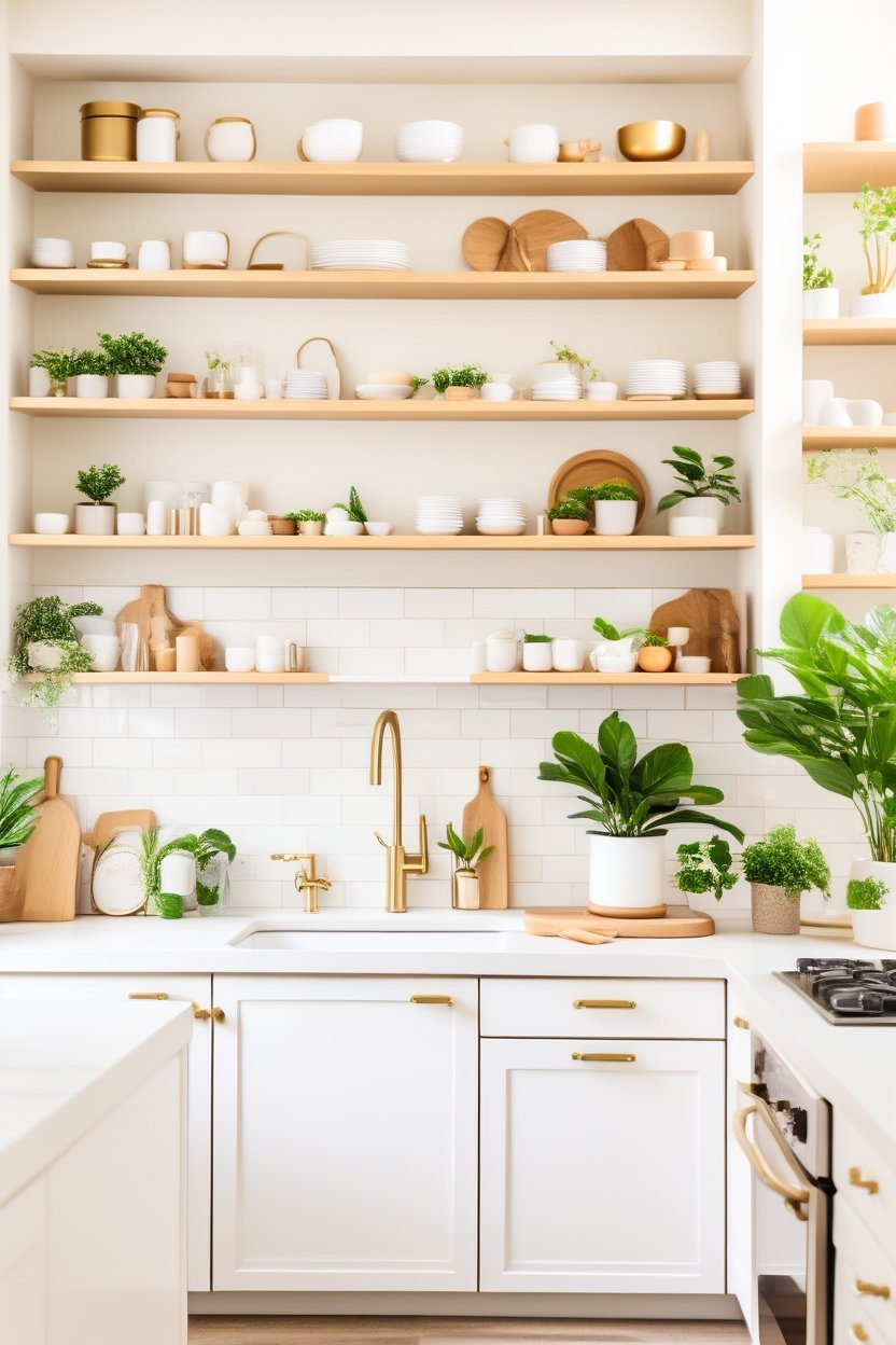 refresh kitchen without renovation painted cabinets