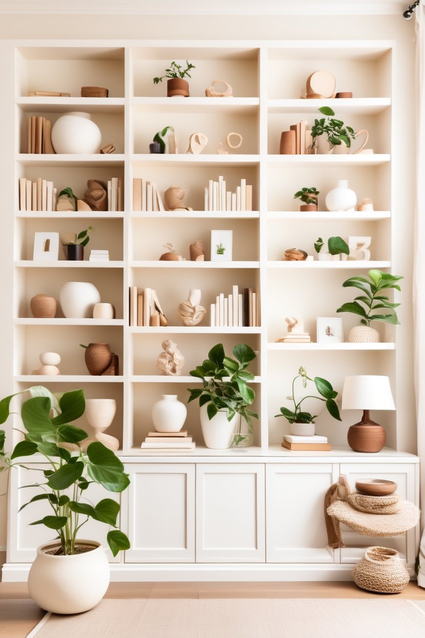 style bookshelf like interior designer