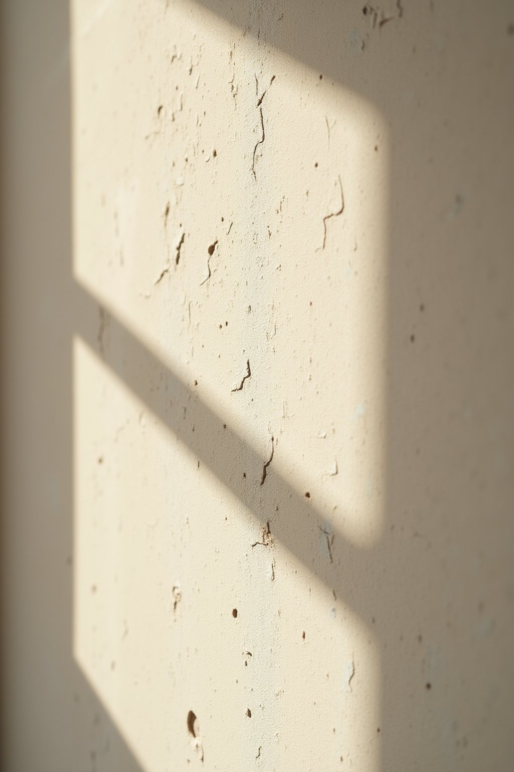 Close-up detail of a limewash wall surface showing the beautiful chalky texture with subtle tonal variation and cross-hatch brush strokes