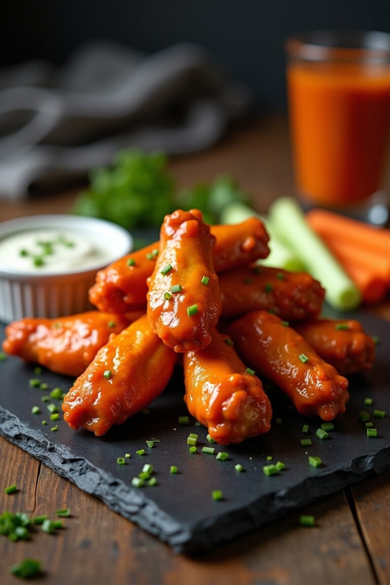 Oven-Baked Crispy Chicken Wings (No Fryer Needed)